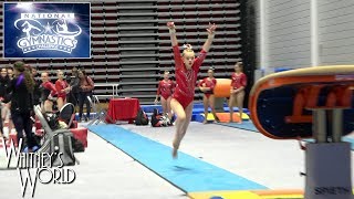 Whitney Bjerken  5th Level 10 Gymnastics Meet  National Gymnastics Challenge [upl. by The]