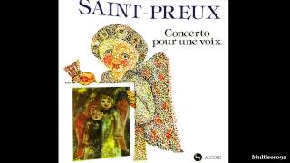 SaintPreux  Concerto Pour Une Voix 1969  Concerto Pour Elle [upl. by Falkner]