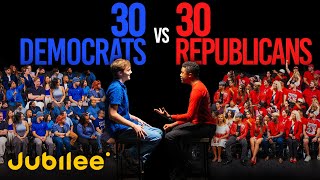 60 Republicans vs Democrats Debate the 2024 Election  Middle Ground [upl. by Ailee]