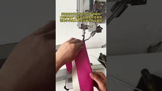 360 Degree Horizontal Rotary Post bed walking foot lockstitch sewing machine sewing sewingmachine [upl. by Ahsetan]