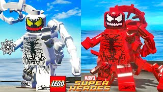 ANTI VENOM E CARNIFICÍNA no LEGO Marvel Super Heroes MOD [upl. by Dowell]