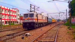 Puri to Yog Nogar WAP7 Kalinga Utkal Express [upl. by Hyams]