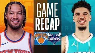 Charlotte Hornets vs New York Knicks 12 05 2024 NBA Picks [upl. by Melville]