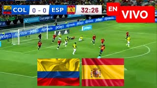 🔴 Colombia 1  0 España EN VIVO  Amistoso Internacional [upl. by Namar]