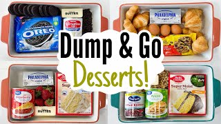 TASTY DUMP CAKE RECIPES  The EASIEST Desserts Ever  Winter Holiday Recipes  Julia Pacheco [upl. by Airtina]