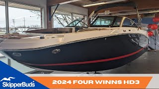 2024 Four Winns HD3 Bowrider Boat Tour SkipperBuds [upl. by Hendry]