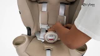 How to Use Easy in Harness System I Callisto G 360 Car Seat I CYBEX [upl. by Dao106]