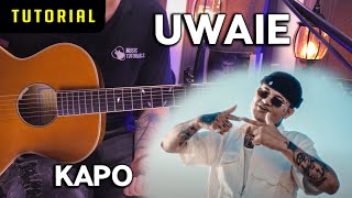 Tutorial quotUWAIEquot de Kapo en Guitarra PDF GRATIS [upl. by Schatz]