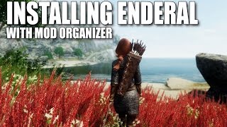 ENDERAL  How to install with MOD ORGANIZER in 5 quick steps  Skyrim watch [upl. by Haida]