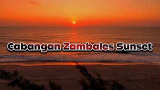 Stunning Cabangan Sunset Aerial Views  DJI Air 3 Drone  Zambales Philippines [upl. by Bohun650]