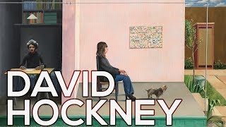 David Hockney A collection of 43 paintings HD [upl. by Annat533]