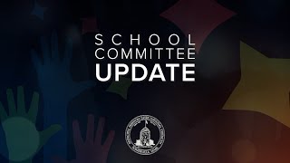 School Committee Update Andre Green [upl. by Urania]