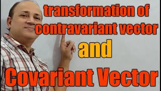 transformation of contravariant vector and covariant vector and mixed tensor is transitive Hd sir [upl. by Auqeenahs]