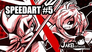 SPEEDART 5  XTALE CHARA VS RED Jakeiartwork [upl. by Butcher]