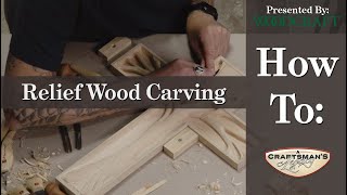 What a relief Wood carving for beginners  Woodcraft 101 [upl. by Oidiple545]