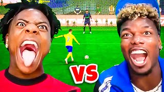 ISHOWSPEED vs PAUL POGBA FC25 WAGER [upl. by Dash]