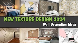 30 tape texture wall design  New tape design for bedroom  new wall texture design for bedroom [upl. by Nrojb]