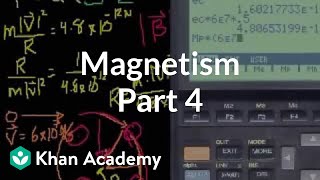 Magnetism  Part 4  Physical Processes  MCAT  Khan Academy [upl. by Descombes218]