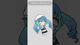 Tweening in alight motion gachalife [upl. by Neelhtak802]