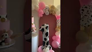 Yee Ha Rodeo Themed Balloon Backdrop by DreamsampBubblesATXRobMahorVlogs [upl. by April817]