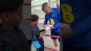 Kalvin Phillips makes this young England fans day with wholesome moment ❤️ [upl. by Goltz]