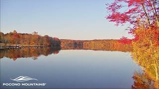 Peak Fall Foliage at Mountain Springs Lake Resort  Time Lapse October 2024 [upl. by Roots]