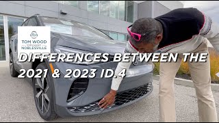 Differences Between The 2021 amp 2023 Volkswagen ID4 All Electric Vehicle [upl. by Eedissac]