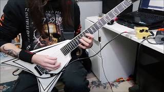 Children Of Bodom  Pilatitudes And Barren Words Guitar Cover standard D tuning [upl. by Dickie781]