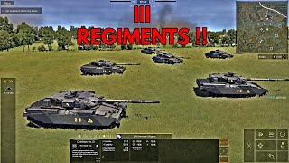 INVASION  British Chieftain MK11 Head East in this Outstanding Cold War RTS  Regiments gameplay [upl. by Manara455]