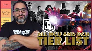 All Marvel and DC Movies Tier List Video mcu dc tierlist [upl. by Johnath249]