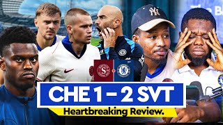 Chelsea 12 Servette Review Headache This is not happeningTrouble for Badiashile KDH Jackson [upl. by Nemzzaj]