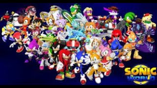 Sonic World  All Characters [upl. by Parsifal357]