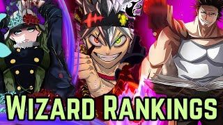 The MOST Popular Wizards Ranked In Black Clover [upl. by Reteip]