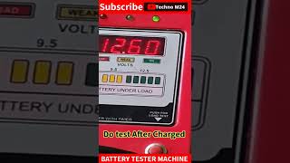 BATTERY TESTER MACHINEBCT 7LOAD TESTERamaronbattery exidebattery motorcyclebattery [upl. by Yasmeen217]