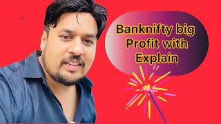 Banknifty big profit 24oct 24 with explain how to plan trade with chart banknifty [upl. by Ainot]