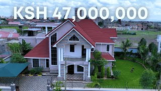 Inside Ksh47000000 5 bedroom sold mansion with a mini golfcourse housetour in kahawasukari [upl. by Odravde]