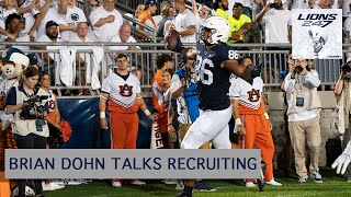 Brian Dohn talks Penn State recruiting [upl. by Eckblad171]