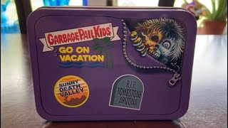 Garbage Pail Kids Go on Vacation Unboxing 2021 Trading Cards 🤮 [upl. by Kwon]