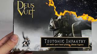 Fireforge Teutonic Infantry Unboxing [upl. by Adham]