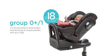 Siègeauto Stages™ ISOFIX de Joie  Installation [upl. by Gennaro]