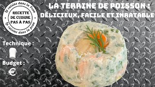 La terrine de poisson  Simple à préparer hyper bon Une entrée toute en fraîcheur [upl. by Schilt694]