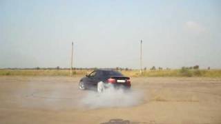 BMW E46 320D burnout [upl. by Sedrul]