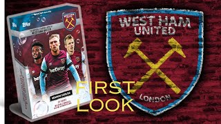 First Look  Topps West Ham United Team Set 2324  Club Legend 49 Pull [upl. by Hintze]