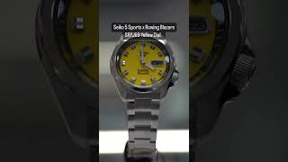 Seiko 5 Sports SRPJ69 Yellow DIal [upl. by Haile]