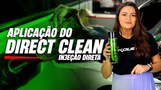 Aplicação Direct Clean Koube  limpeza de bicos injeção direta [upl. by Duester]