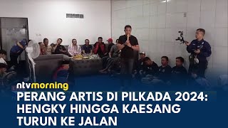 Pilkada Bandung Artis Hengky Kurniawan Sapa Ratusan Warga di Kawasan Lembang  NTV MORNING [upl. by Melleta25]