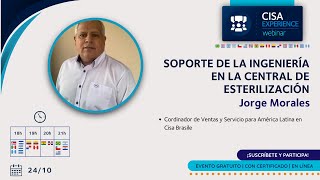 Cisa Experience Webinar  Soporte de la ingeniería en la Central de Esterilización [upl. by Eisset787]