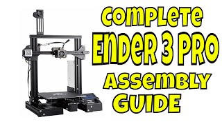 How to Setup an Ender 3 Pro 3D Printer  Extra Tips [upl. by Warrin878]