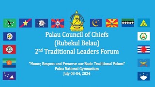 Rubekul Belau 2nd Traditional Leaders Forum  Day 2 [upl. by Uriah]