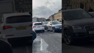 Part 2  Bradford Police vs Range Rover  Leaves Destruction On Barkerend Road Bradford [upl. by Annahoj253]